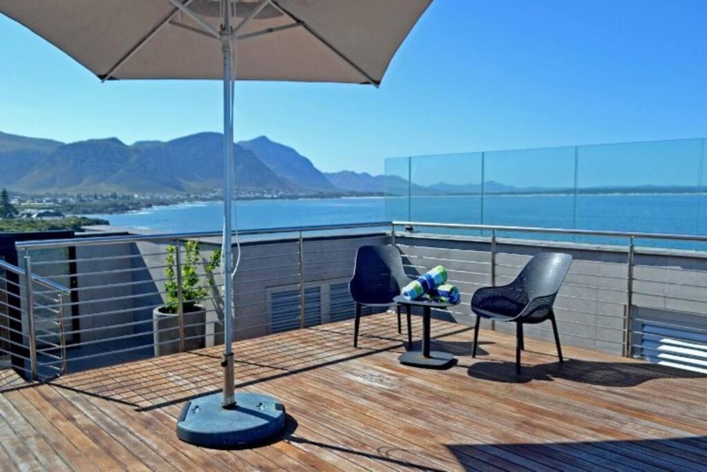 Hermanus Waterfront, Sea View Apartment With Balcony 외부 사진